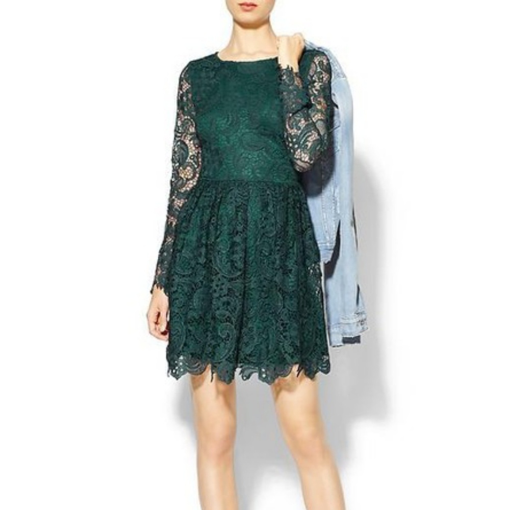 Green dress
